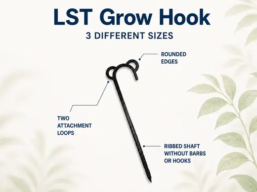 LST Grow hook for Low stress training