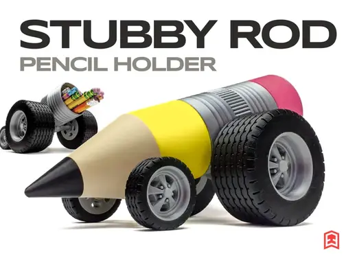 Stubby Rod - Pencil Holder