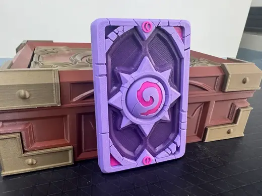 hearthstone 炉石传说 月影谷卡背 冰箱贴(最佳效果需要AMS)