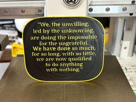 We the Unwilling Sign