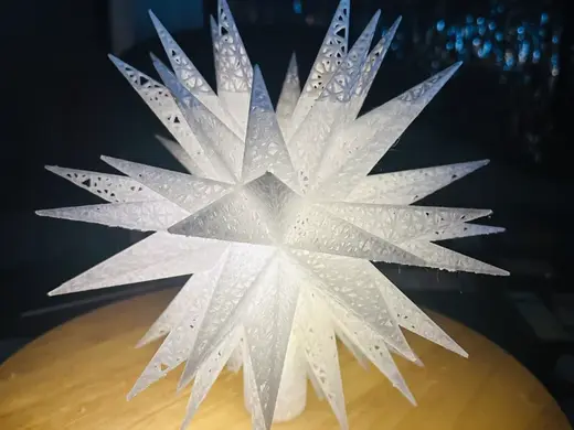60 Point Christmas Tree Star Topper