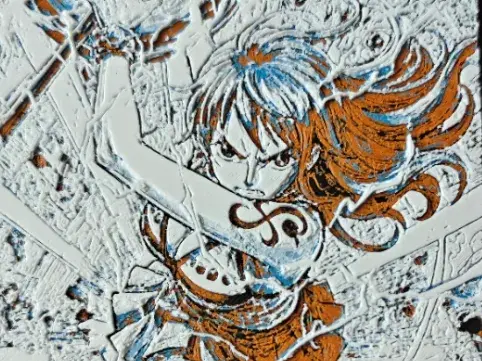 One Piece – Nami (HueForge)