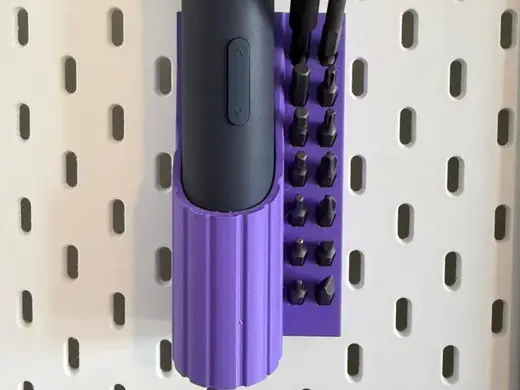 Hoto Electric Screw Driver Skadis Mount