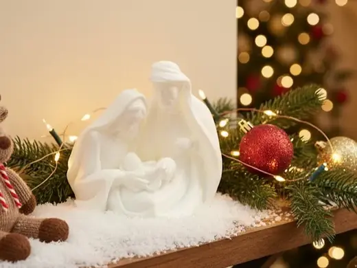 Mary Joseph and baby Jesus Nativity