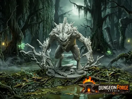 D&D Miniature - Swamp Monster