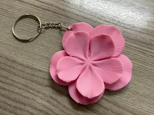 sakura flower keychain(sakura çiçek anahtarlık)
