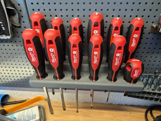 Holder for Milwaukee Tri-Lobe screwdriver set