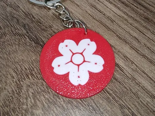 Chaveiro Flor de Cerejeira