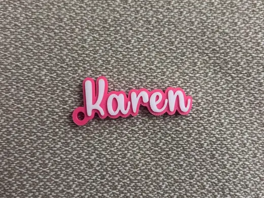 Karen name keychain
