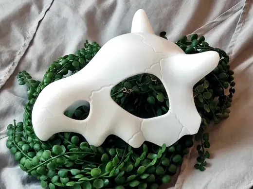 Pokemon Cubone Skull Mask for Cosplay or Decor