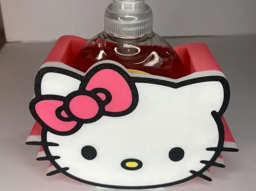 hello kitty soft soap holder