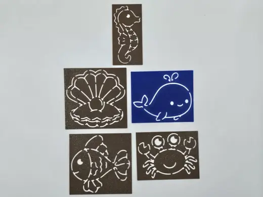 Ocean Friends Adventure Stencil Set