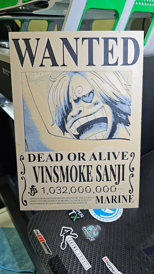One Piece HueForge Sanji
