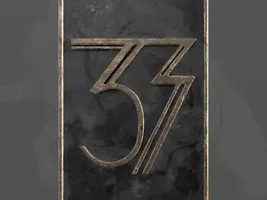 Clair Obscur: Expedition 33 armband “33” Emblem