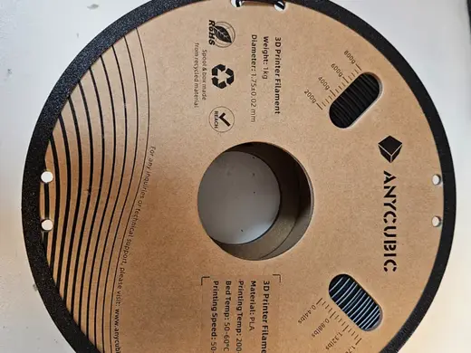anycubic spool AMS adapter cardboard 196mm