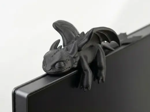 Sleeping Night Fury/ Toothless Monitor