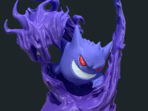 Gengar Shadow Surge Diorama Color