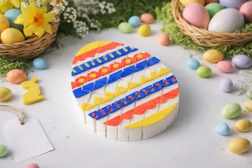 Articulated Easter Egg Flexi Toy