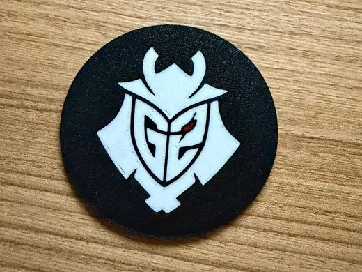 G2 Esports CS2 (Counter Strike) Coaster no support