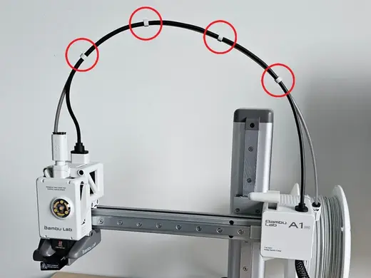 Cable clips (A1, A1 mini without AMS)