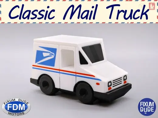 Fixum Dude Motors PIP Classic Mail Truck