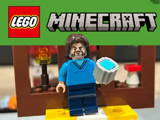 LEG0 Minecraft Water Bucket