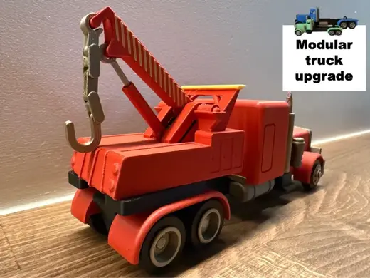 Heavy wrecker tow truck snap-on upgrade