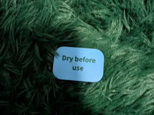 Dry Before Use Tag For Filament