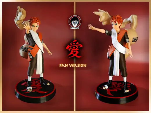 Thanks 9K! Gaara fanart! (30 cm tall)