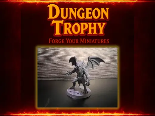Dungeon Trophy – Gargoyle Brute Miniature