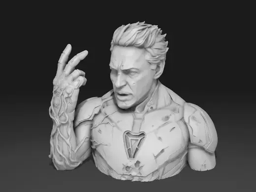 Tony Stark "I am Iron Man" - Avengers Endgame Bust