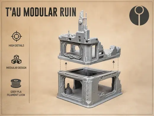 Tau building - Tabletop Terrain