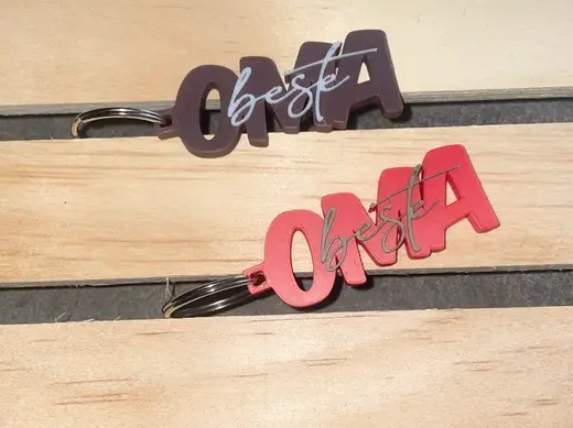 Schlüsselanhänger Beste Oma Geschenk Anhänger