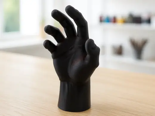 Schattenhand des Fluesterns
