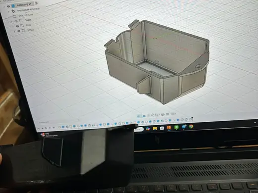 Coperchio Batteria per Piaggio Zip SP (PETG V0)
