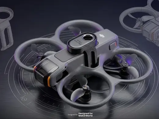 DJI Avata 2 – Samsung Galaxy SmartTag 2 Mount