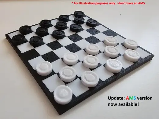 Travel Checkers (can also print without AMS)