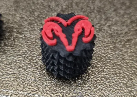 Tire valve cup RAM truck