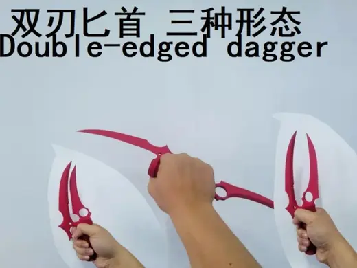 knuckle Double-edged dagger