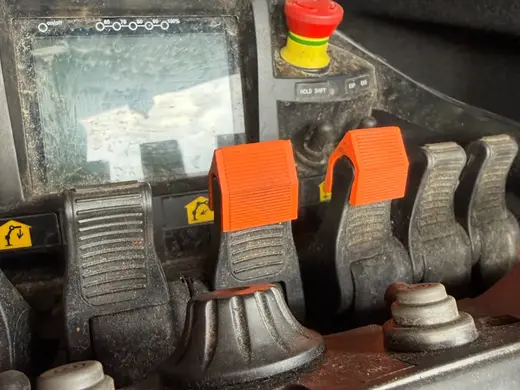 Palfinger remote lever addon