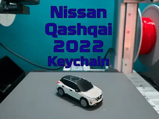 Nissan Qashqai 2022 Keychain (PIP WW)