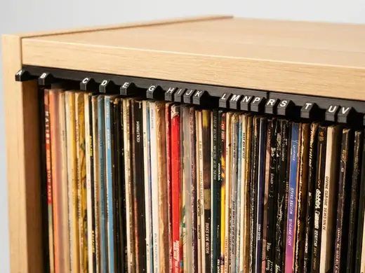 Vinyl Glide – Under-Shelf Modular Dividers