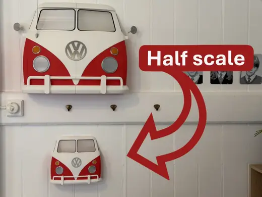 1963 Volkswagen Kombi front- end - HALF SCALE