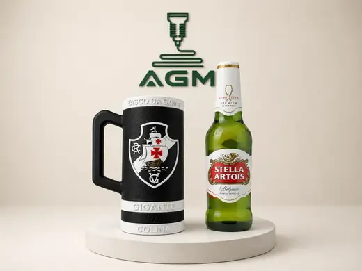 Porta Long Neck com Alça - Vasco da Gama