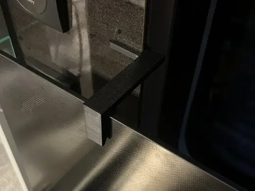 Hook for Hobby stove glass cover