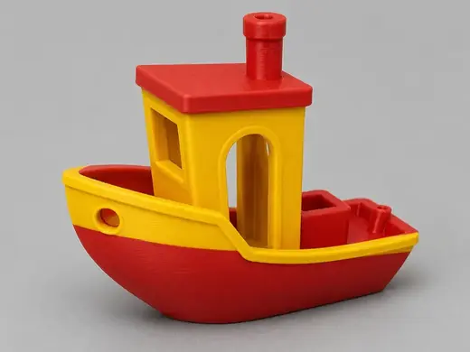 Spanish Flag Benchy – Red & Yellow Edition