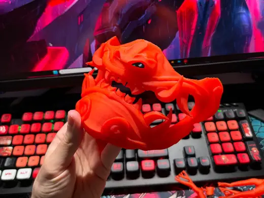 Classic Japanese Oni Mask 001