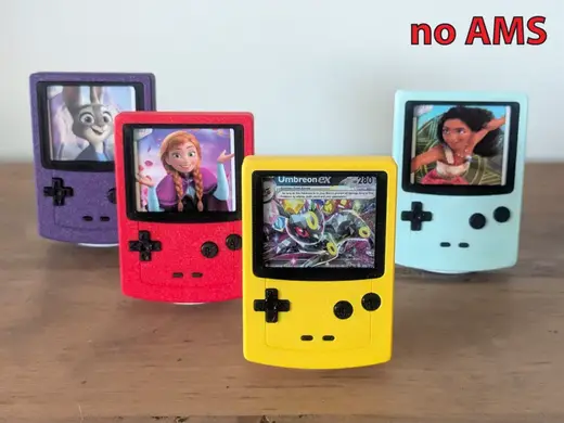 Pokemon Card tcg Display Box Game Boy color style