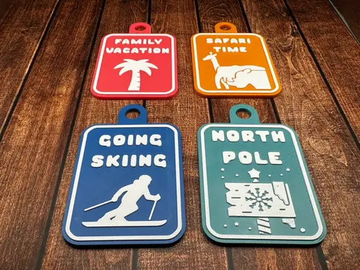 Travel / Luggage Tags Set Three