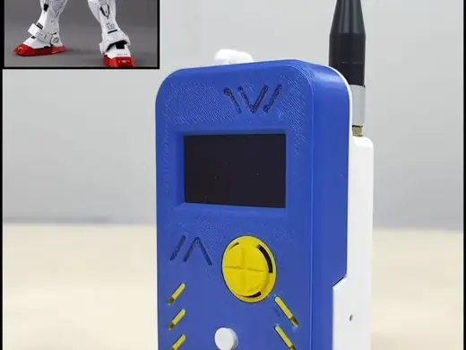XiaoWa PCB Meshtastic GPS 5-way Joystick 1.3" Oled